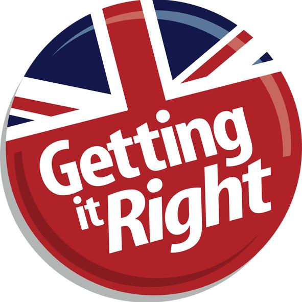 DUP Getting it Right logo