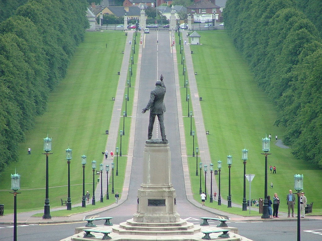 Northern Ireland Parliament Buildings - Edward Carson statue