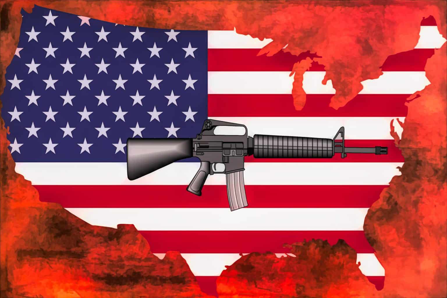 guns, america, usa