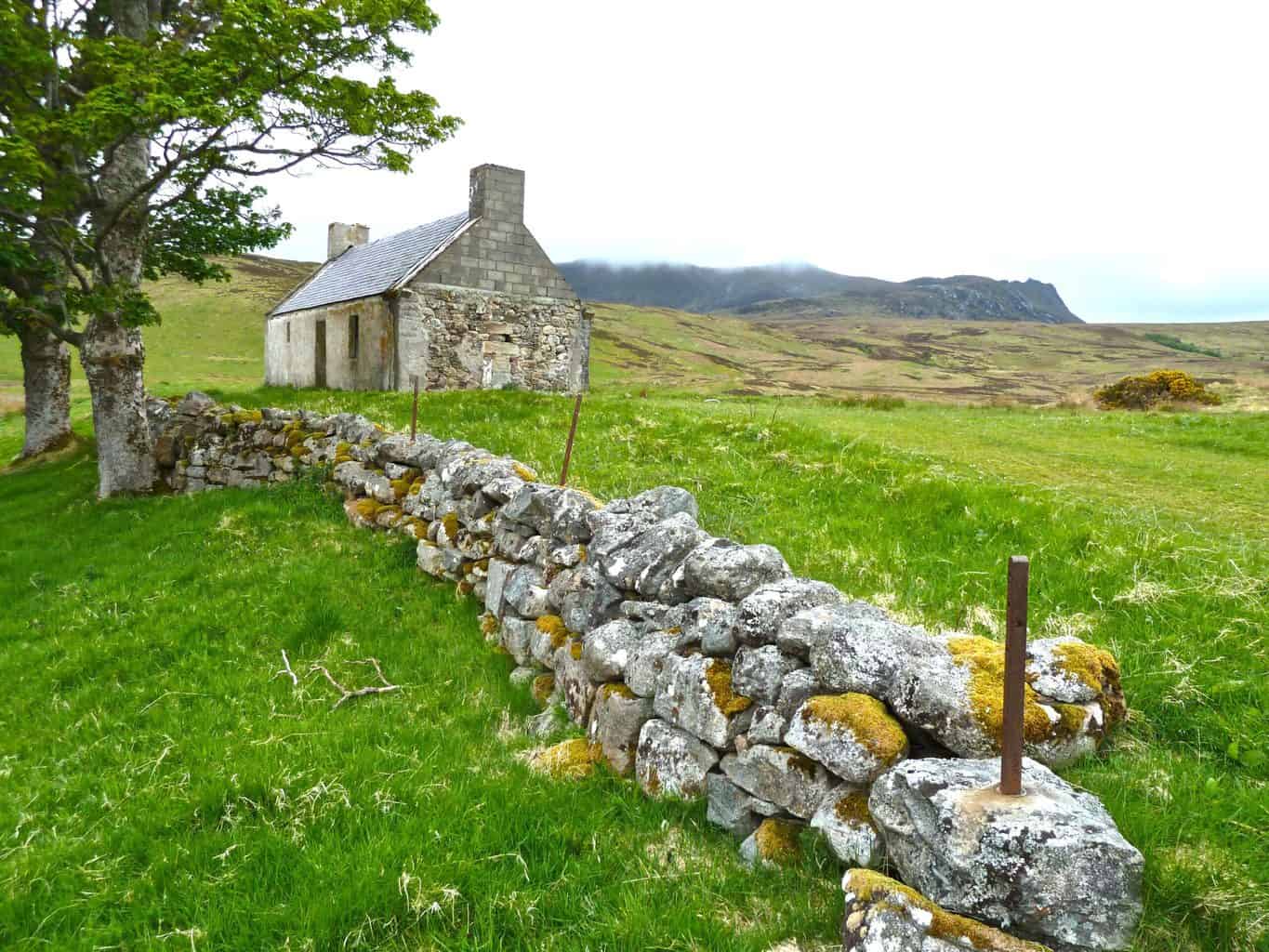 farmhouse, derelict, ireland